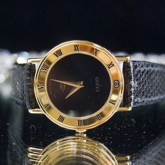 Gucci Accessories - My Gold Vintage Gucci collectors time piece